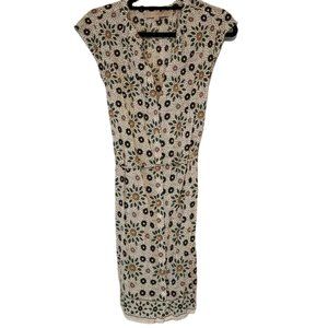 EUC Loft by Ann Taylor - Floral button down dress